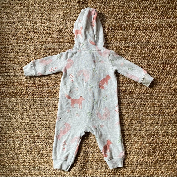 Carter’s Fox Hooded Onesie - 6 Month - Picture 8 of 8